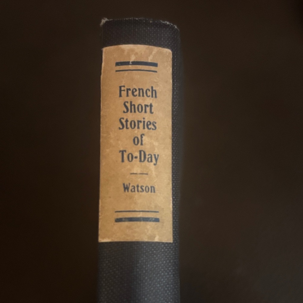 French Short Stories of To-Day Book 1922